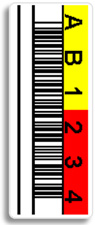 DLT IV Tape Cartridge Barcode Label, Qty: 30 labels per sheet
